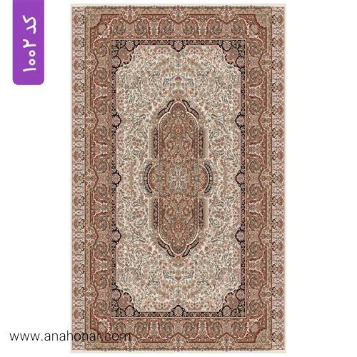 زیر سفره مخمل طرح هما کد 1002